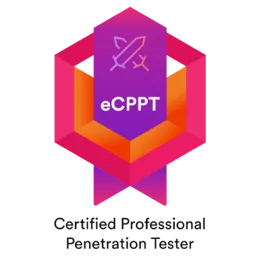 Insignia de la certificación Certified Professional Penetration Tester