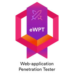 Insignia de la certificación Web Application Penetration Tester